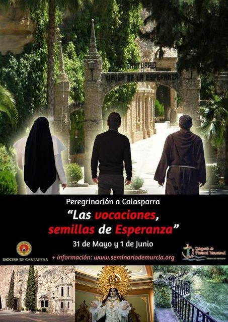 Sacerdotes, religiosas y religiosos peregrinarán a pie al santuario de la Esperanza