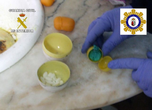 La Guardia Civil y la Policía Local de Calasparra desmantelan un grupo delictivo dedicado al tráfico de cocaína