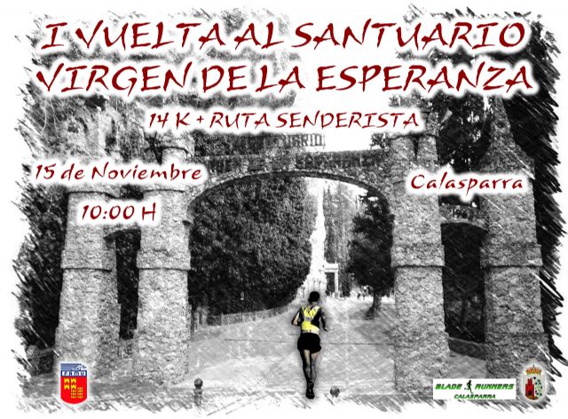 Últimas horas para inscribirte en la I Vuelta al Santuario Virgen de la Esperanza