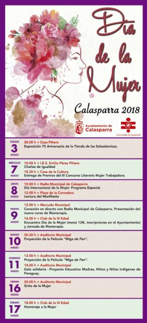 Calasparra conmemora el Día Internacional de la Mujer