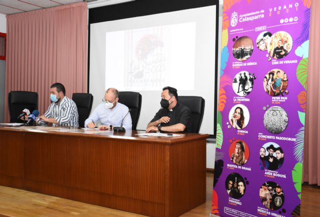 Presentada la programación de las fiestas patronales en honor a San Abdón y San Senén en Calasparra para este año 2021