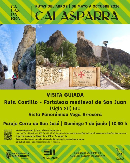 El Ayuntamiento de Calasparra presenta la programación de la Donación de la Villa 2026