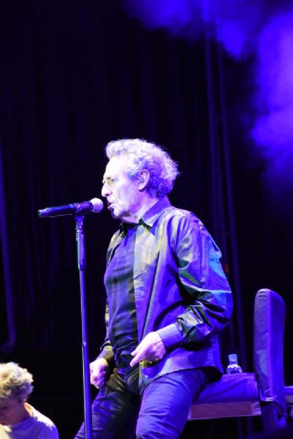 Miguel Ríos deslumbra a su público en el primer concierto de la Feria y Fiestas de Calasparra