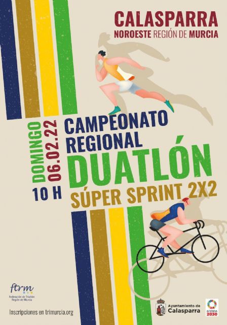 La Federación de Triatlón celebra este domingo el Regional de Duatlón por Relevos en Calasparra