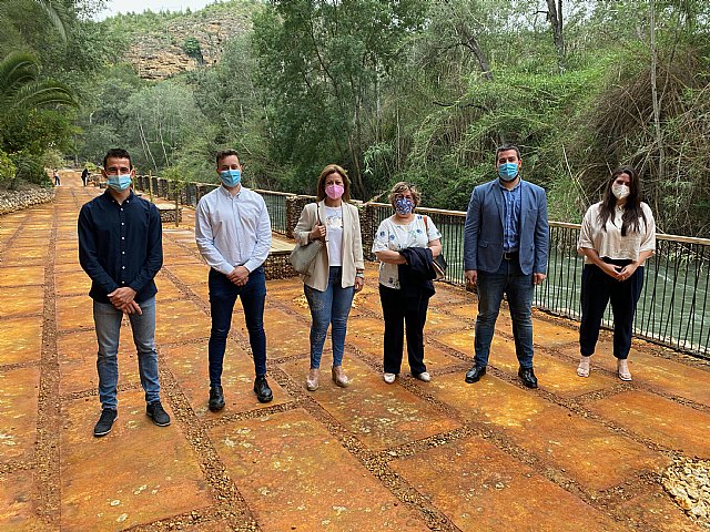 Inaugurada la restauración del Malecón Fluvial del Santuario de Ntra. Sra. de la Esperanza
