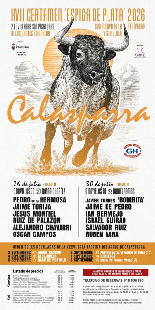 Doce jóvenes promesas protagonizarán el XVII Certamen 'Espiga de Plata'