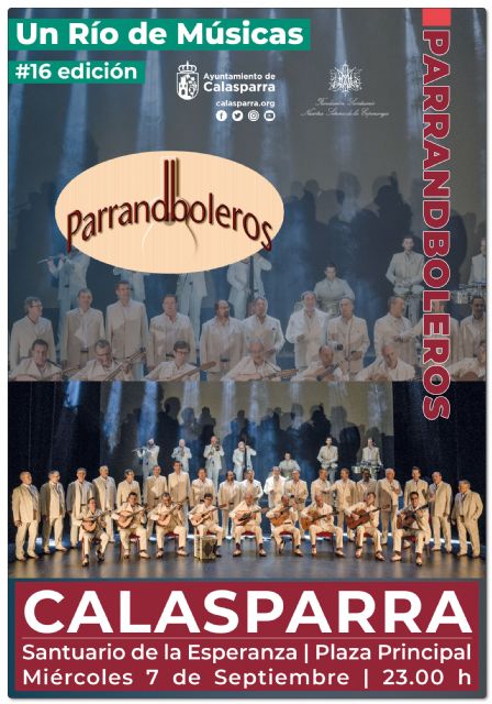 Parrandboleros actúa en la 16ª edición de ´Un Río de Músicas´ mañana