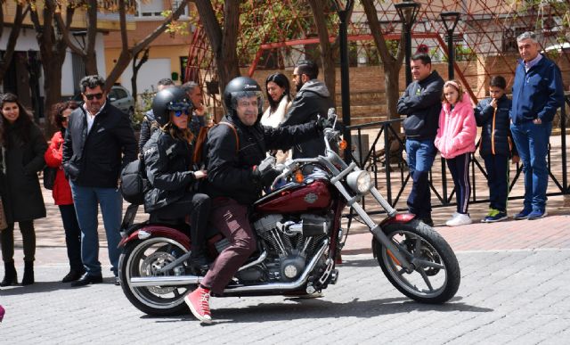 La XXIV ruta mototurística 'Por la vida' pasaba este domingo por Calasparra