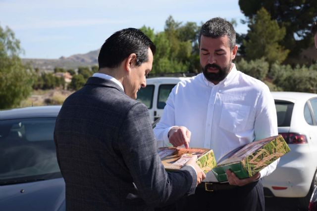 El Consejero de Fomento e Infraestructuras  visita Calasparra