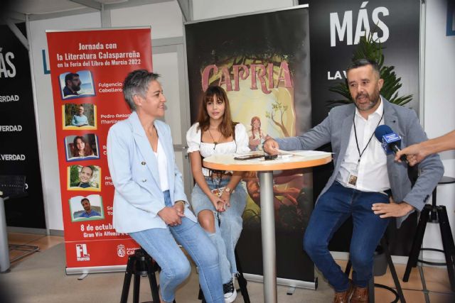 Jornada con la Literatura Calasparreña en la 24° edición de la Feria del Libro de Murcia 2022
