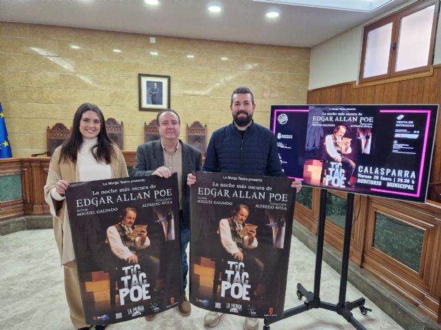 La obra teatral 'TIC, TAC,.... POE' llegará próximamente a Calasparra