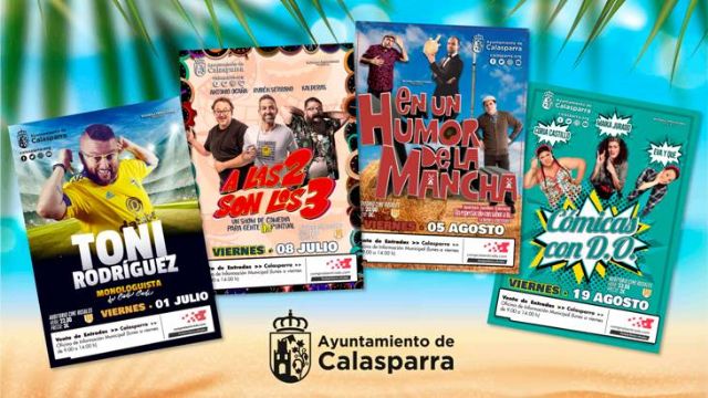 Noches de humor en Calasparra con el ‘Ciclo Humor y Comedia’