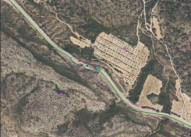Un fallecido y un herido en accidente de tráfico en la carretera de Calasparra al Pantano del Cenajo