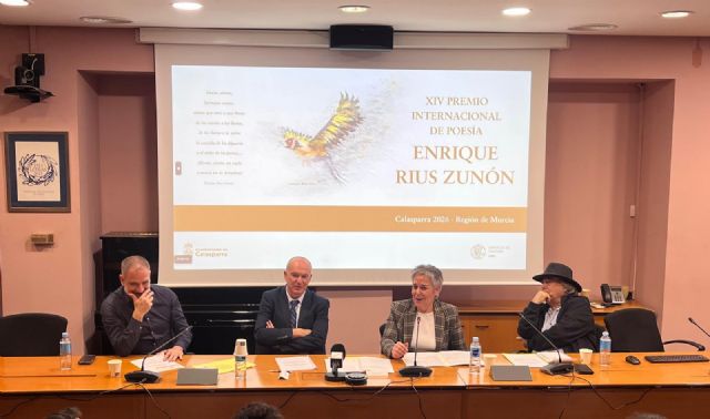 El Ayuntamiento de Calasparra convoca la XIV edición del Premio Internacional de Poesía 'Enrique Rius Zunón'