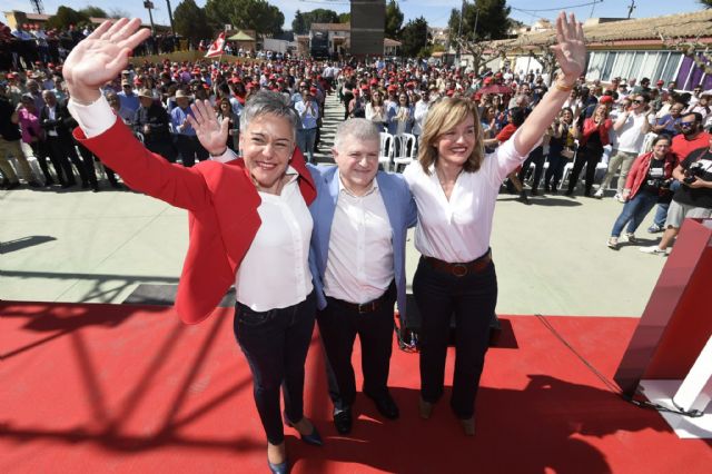 Más de 2.000 personas abarrotan el Recinto Ferial de Calasparra en la presentación de la candidatura de Pepe Vélez para las elecciones autonómicas 2023