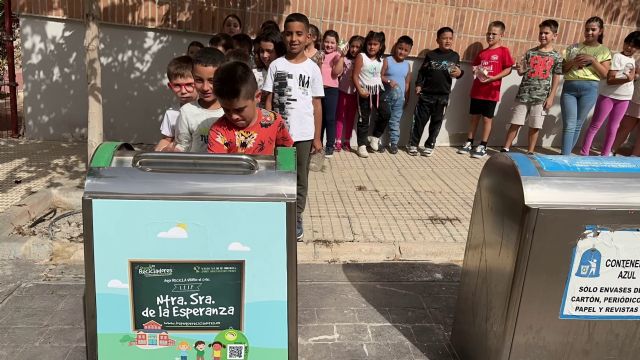 El CEIP Ntra. Sra. de la Esperanza gana el premio 'Los Peque Recicladores' en su categoría
