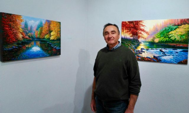 El Plan de Espacios Expositivos lleva a Bullas los paisajes y retratos de Pedro Antonio Abril