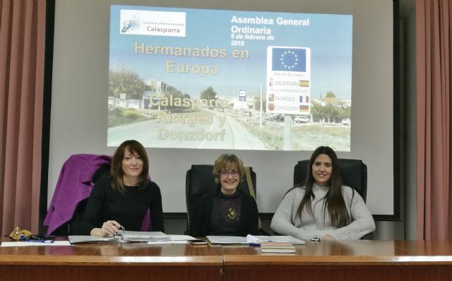 El Comité de Hermanamiento de Calasparra celebró su asamblea ordinaria