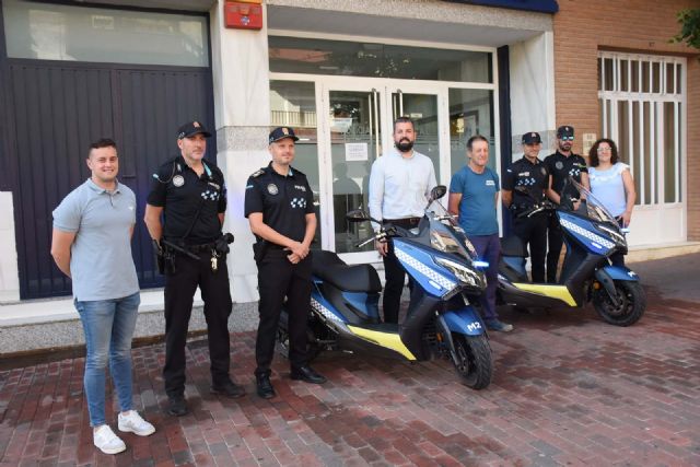 Policía Local de Calasparra incorpora dos nuevas motocicletas