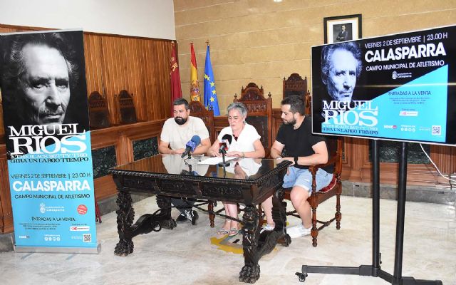 Miguel Ríos llega al 25º aniversario del Cuervarrozk con su gira ´Un largo tiempo´ tras más de 60 años sobre los escenarios