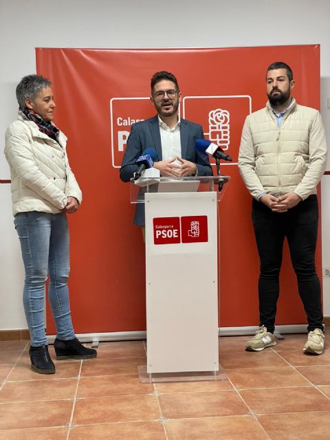 El Partido Socialista de Calasparra presenta alegaciones al presupuesto de la Comunidad Autónoma 'para solicitar lo que es de justicia social para nuestro municipio'