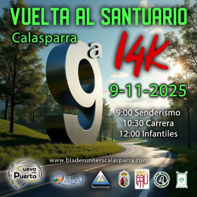 Calasparra se cita con la Running Challenge el 9 de noviembre