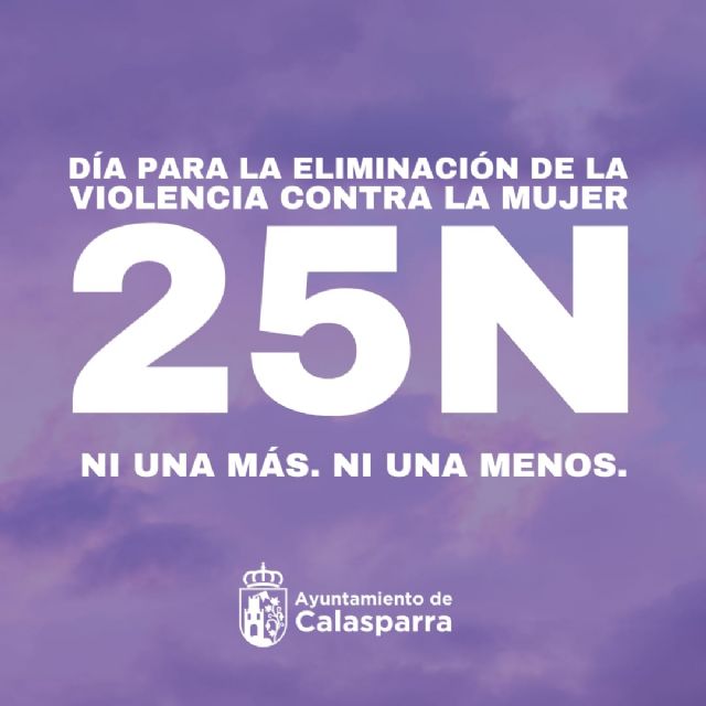 Calasparra reivindica por el 25N el final de cualquier forma de violencia contras las mujeres