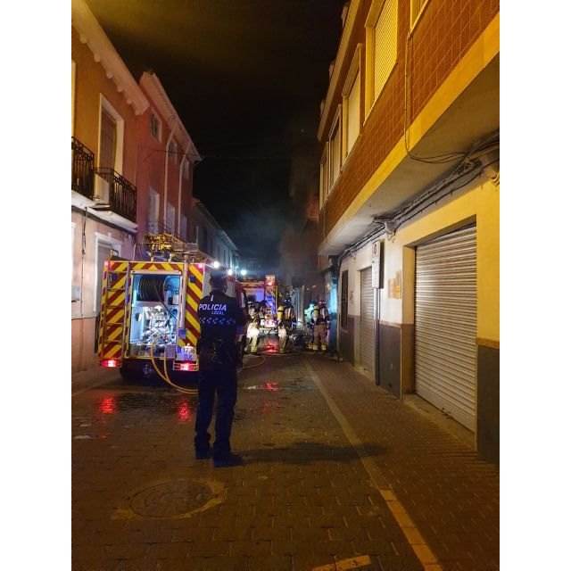 Extinguido un incendio en una vivienda situada en la calle Lavador de Calasparra