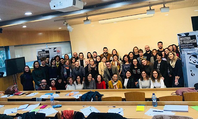 Jornada de trabajo con orientadores de los Ayuntamientos de la Región de Murcia