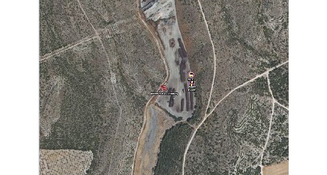 Incendio en una empresa de residuos en Calasparra