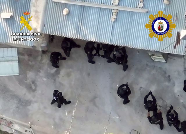 Desmantelado en Calasparra un grupo delictivo que cultivaba gran cantidad de marihuana