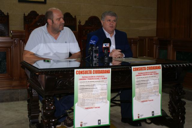 El Ayuntamiento realizará una consulta ciudadana sobre la peatonalización de la plaza de la Corredera y principio de la avenida Primero de Mayo