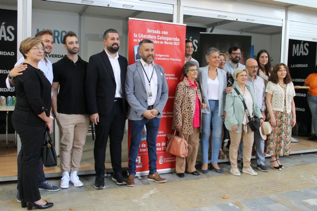 Los autores de Calasparra presentan sus obras en la Feria del Libro de Murcia