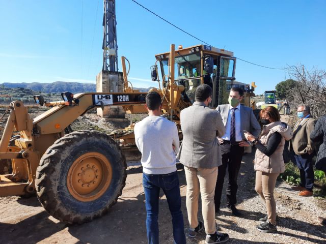 La Comunidad invierte 354.600 euros para acondicionar dos caminos rurales en Calasparra