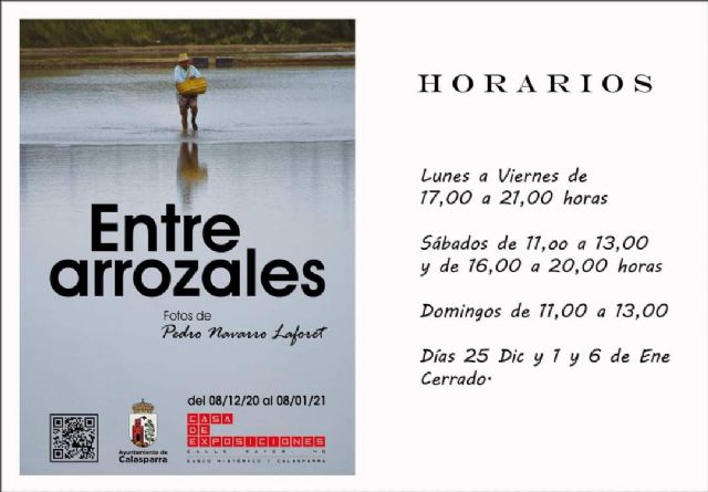 Inauguración de la exposición de fotografía 'ENTRE ARROZALES' de Pedro Navarro Laforet
