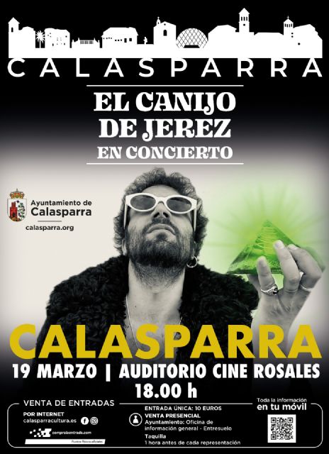 Vuelve El Canijo de Jerez al escenario del Auditorio Cine Rosales de Calasparra