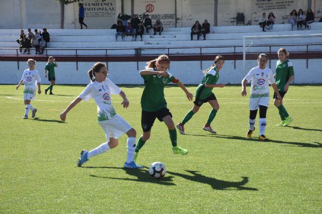 Primer partido oficial de fútbol femenino en Calasparra