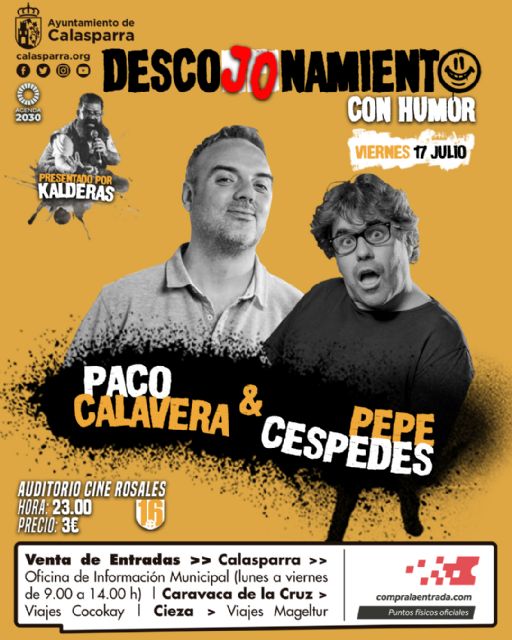 El Humor de Paco Calavera & Pepe Céspedes en Calasparra