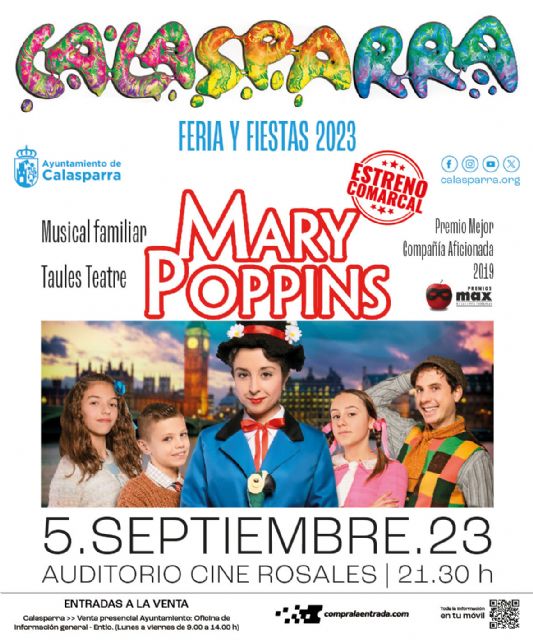Viento del Este Musical homenaje a Mary Poppins