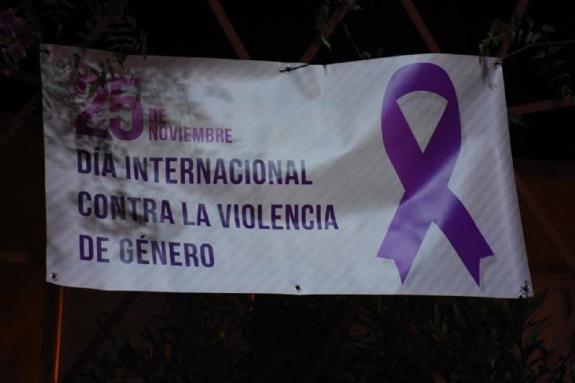 Acto en Calasparra, por el Día Internacional para la Erradicación de la Violencia Contra las Mujeres