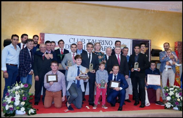 Club Taurino de Calasparra. Entrega de los premios correspondientes a la Temporada 2017 en Calasparra