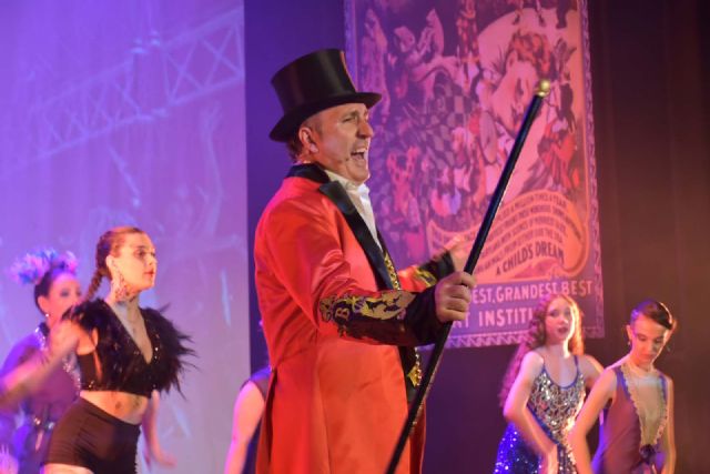 El musical 'El Gran Showman' agota localidades tres días consecutivos en su estreno en el Auditorio Municipal de Calasparra